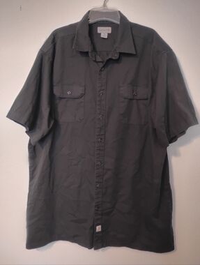 Carhartt Button Up Short Sleeve Casual Work Shirt